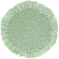 Natural Meadow Sage Raffia Placemat