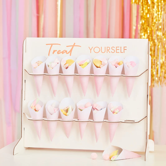 Food Cones Sweet Table Treat Stand