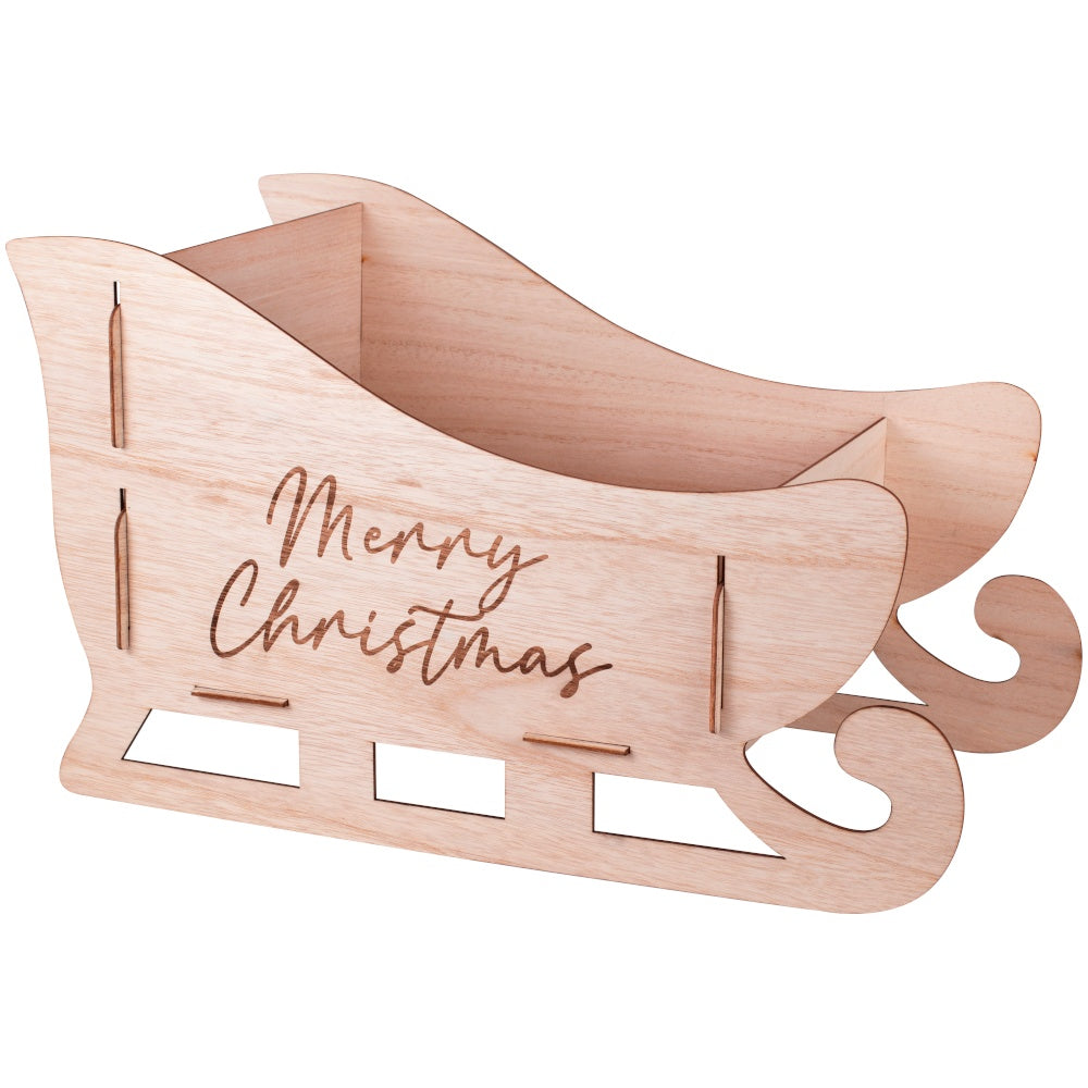 Christmas Present Sleigh Stocking Alternative