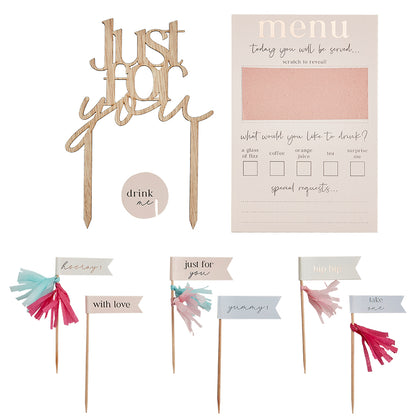 Customisable Breakfast in Bed Set
