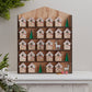 Fill Your Own Wooden House Advent Calendar