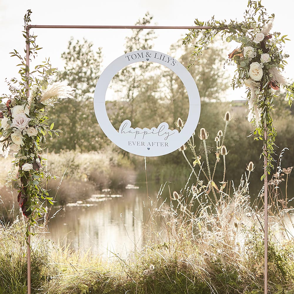 Customisable Wedding Photo Booth Frame
