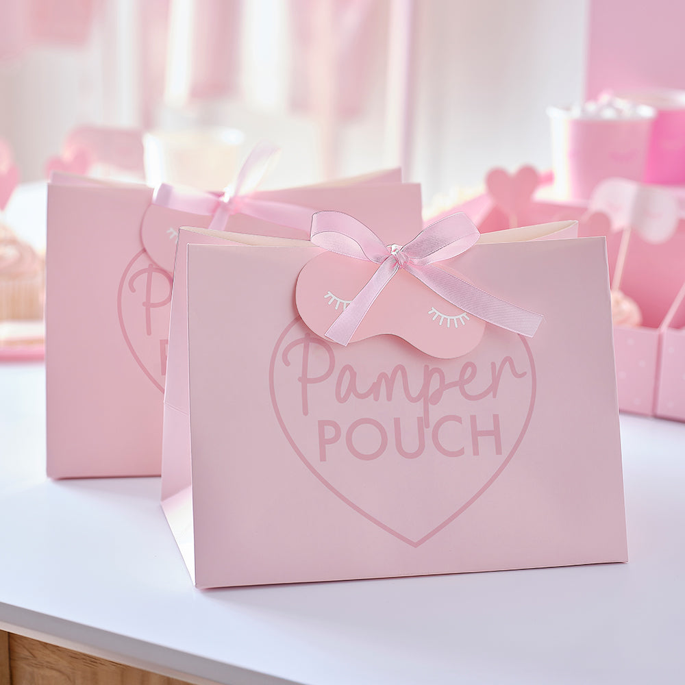 Pink Pamper Pouch Pamper Party Bags