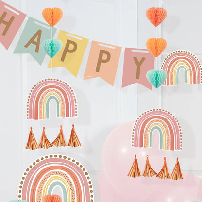 Boho Rainbow Birthday Party Supplies