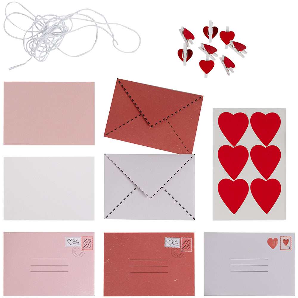 Valentines Love Note Bunting