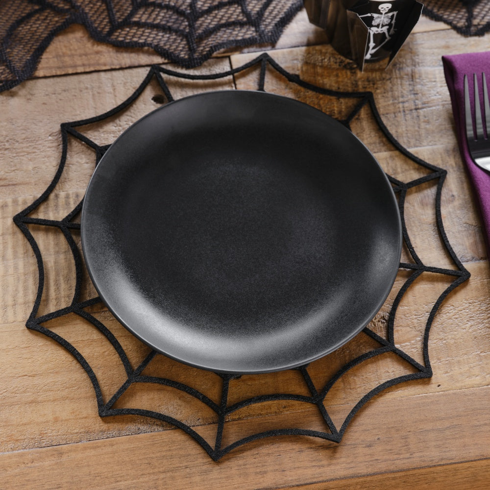 Spider Web Halloween Placemats
