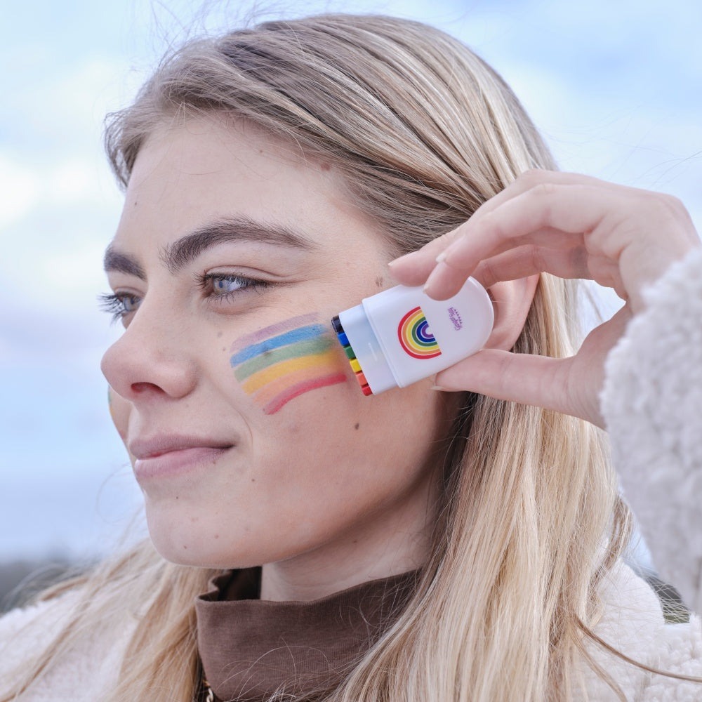 Rainbow Face Paint Kit