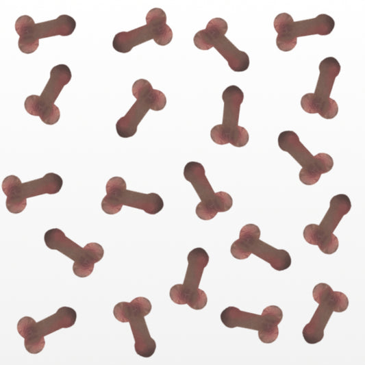 Rose Gold Willy Confetti