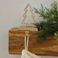 Gold Christmas Tree Stocking Holder