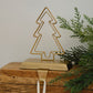 Gold Christmas Tree Stocking Holder