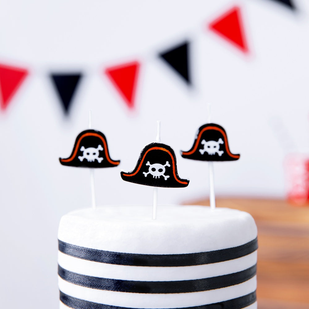 Pirates Party Birthday Candles