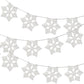Christmas Wooden Snowflake Bunting
