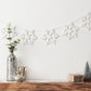 Christmas Wooden Snowflake Bunting