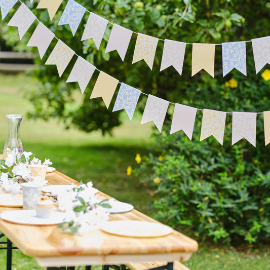 Floral Flag Party Bunting