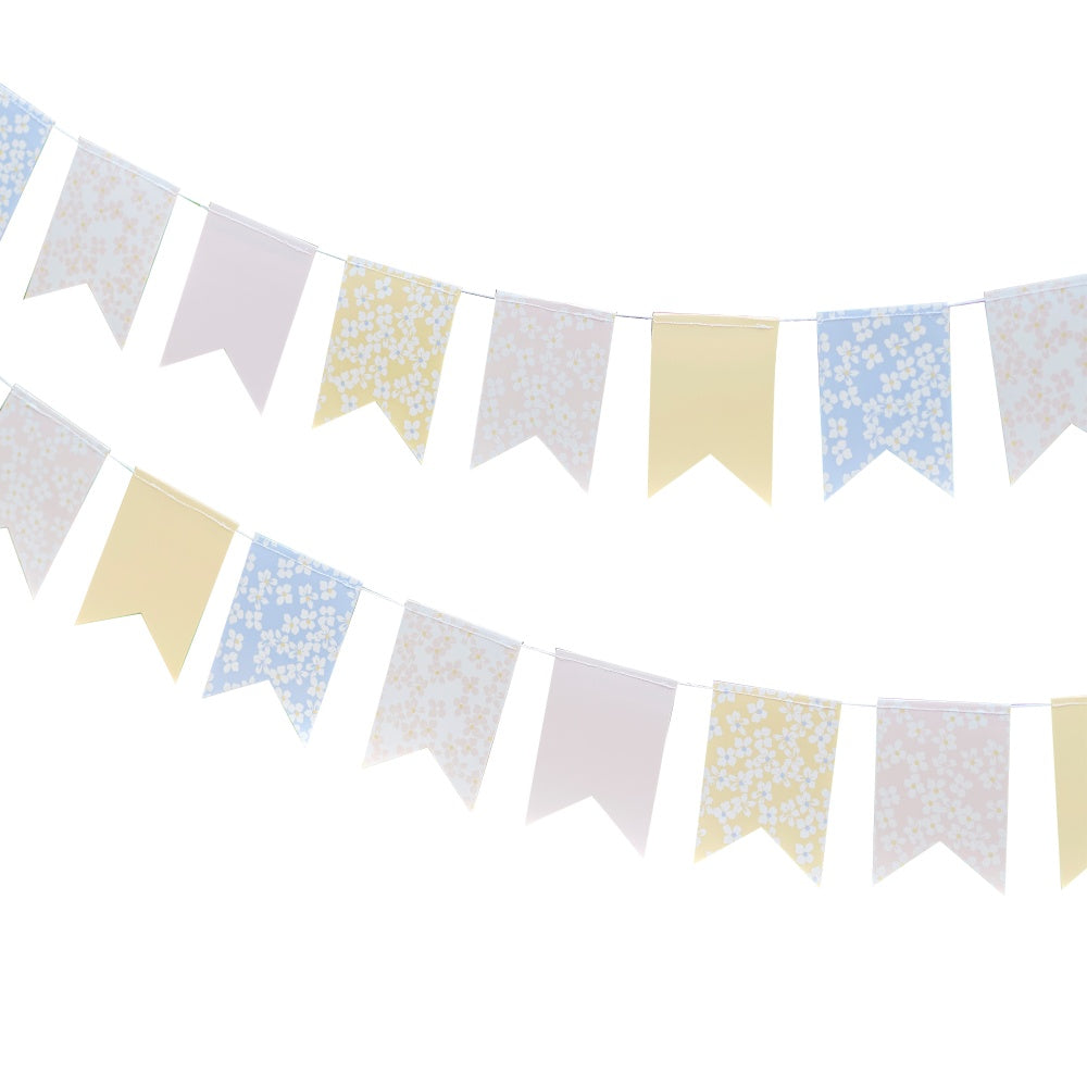 Floral Flag Party Bunting