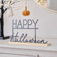 Metal Happy Halloween Sign