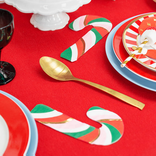 Candy Cane Paper Napkins