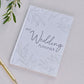 White Wedding Planner Notebook