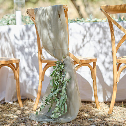 Sage Fabric Table Runner