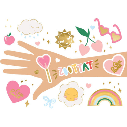 Daisy Temporary Tattoos