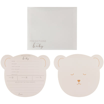 Teddy Bear Baby Shower Advice Cards