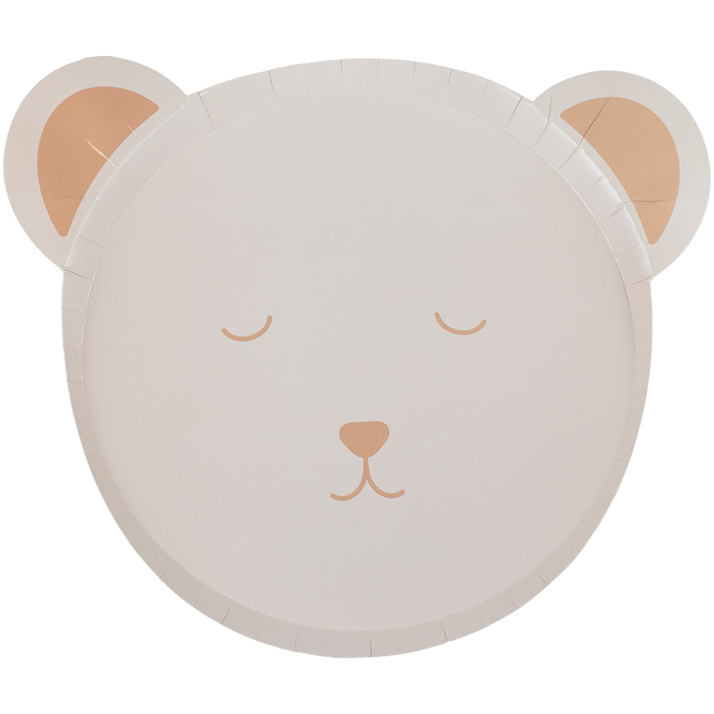 Teddy Bear Baby Shower Plates