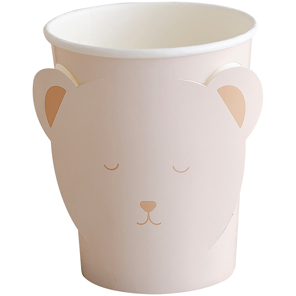 Pop Out Teddy Bear Baby Shower Cups