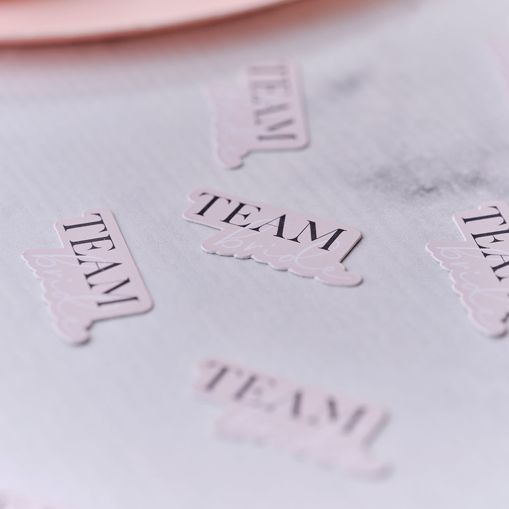 Team Bride Hen Party Confetti
