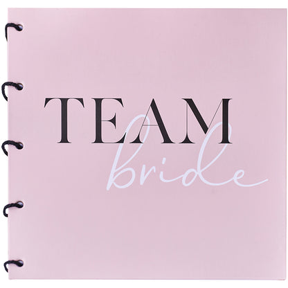 Team Bride Hen Party Guest Book