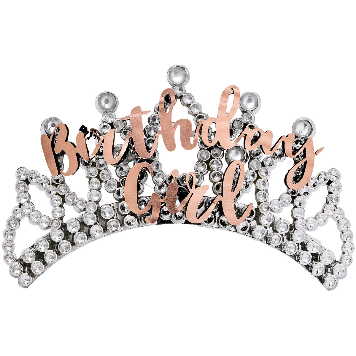 Rose Gold Boxed Birthday Girl Tiara