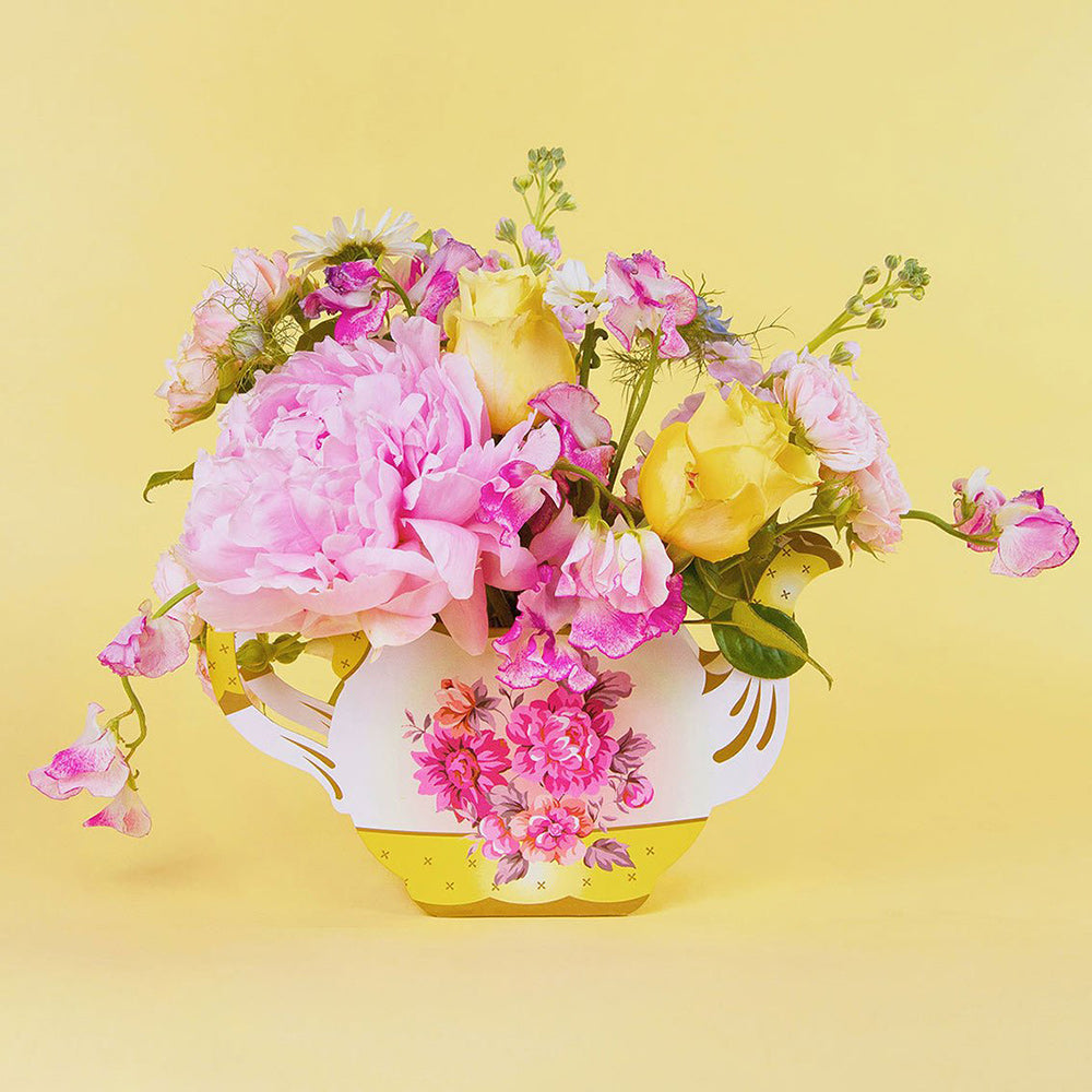 Truly Scrumptious Teapot Vase