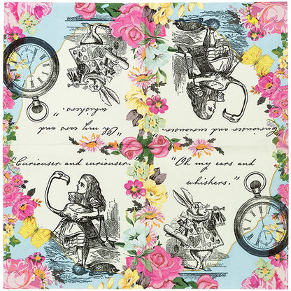Truly Alice Cocktail Napkins