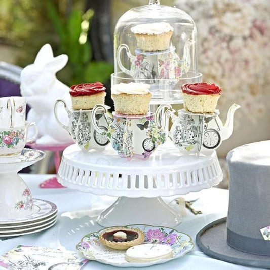 Truly Alice Teapot Cake Stands