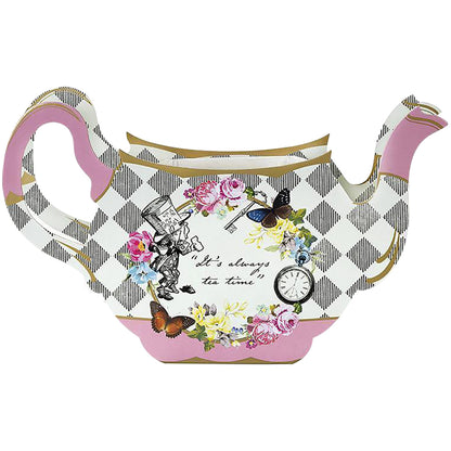 Truly Alice Whimsical Tea Pot Vase