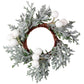 Foliage Christmas Napkin Rings with Berries