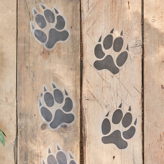 Animal Pawprint Floor Stickers