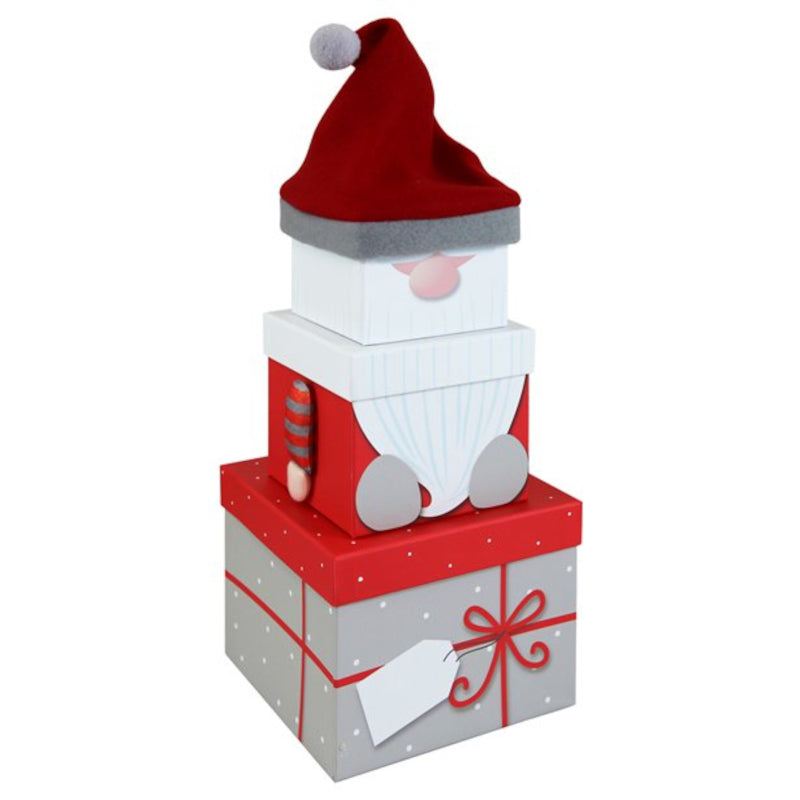 Personalised Christmas Stacking Boxes Gift Set