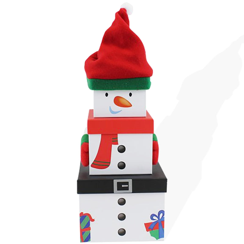 Personalised Christmas Stacking Boxes Gift Set