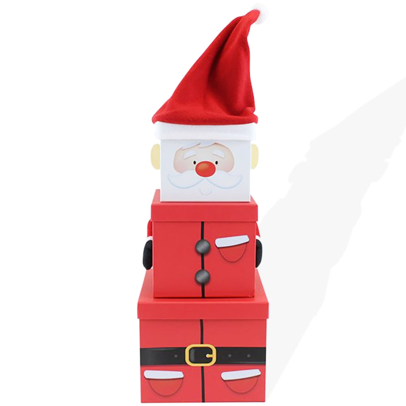 Personalised Christmas Stacking Boxes Gift Set