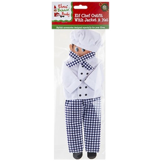 Naughty Elf Chef Outfit