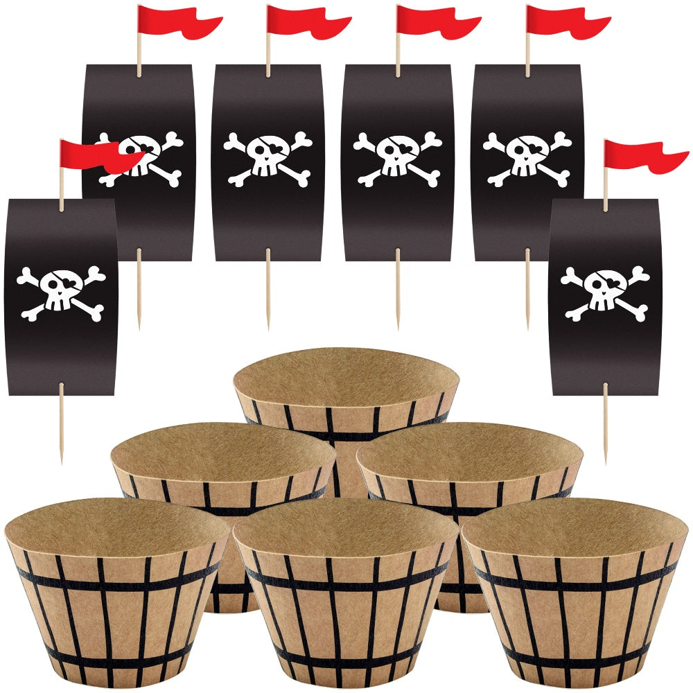 Pirates Party Cupcake Kit