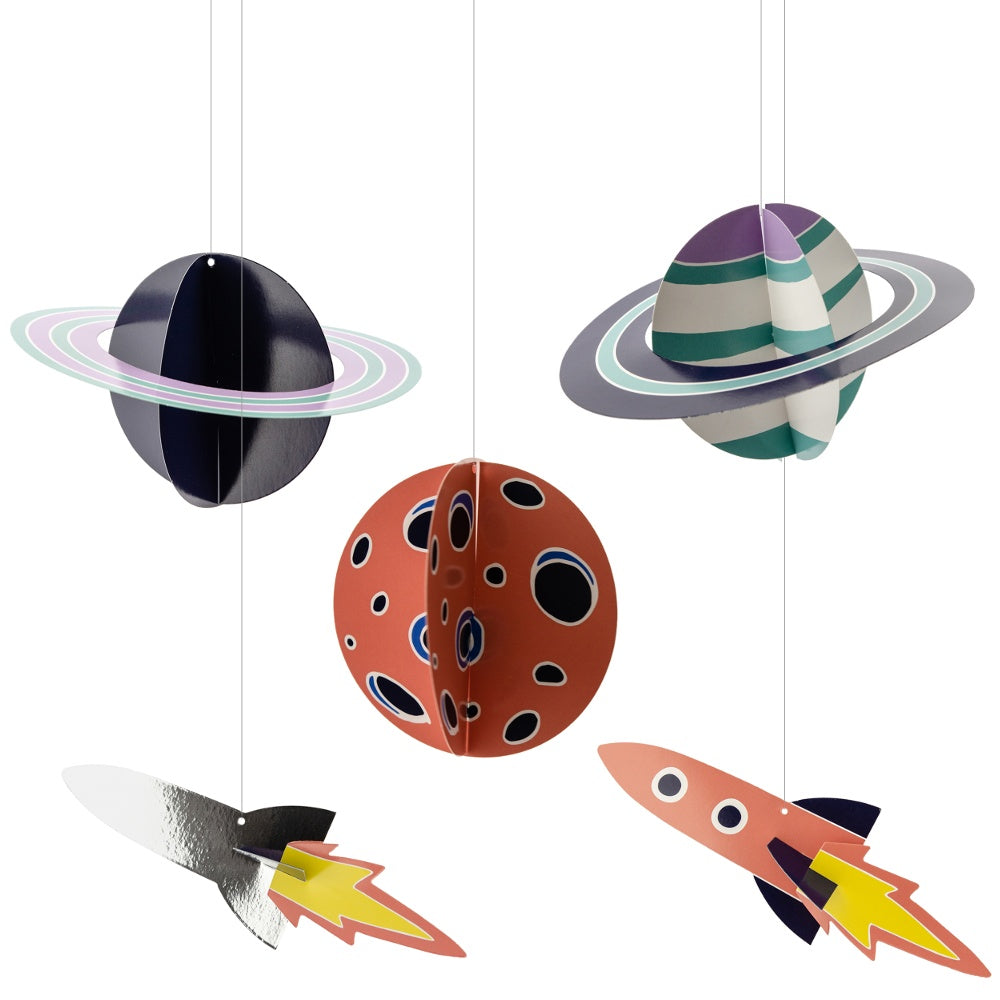 Space Party Hanging Decorations