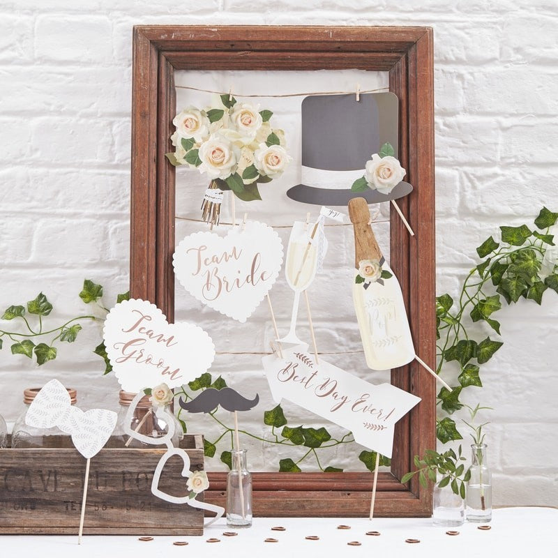 Beautiful Botanics Photo Booth Props