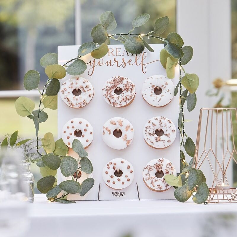Artificial Eucalyptus Garland Lights