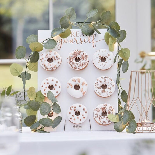 Artificial Eucalyptus Garland Lights - Ginger Ray - Party Touches