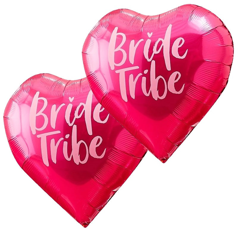 Pink & Iridescent Bride Tribe Hen Balloons - Ginger Ray - Party Touches
