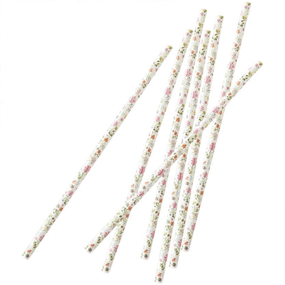 Floral Paper Straws - Ginger Ray - Party Touches