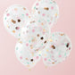 Floral Confetti Balloons