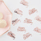 Rose Gold Happy Birthday Table Confetti