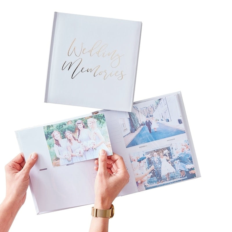 Wedding Gold Foil Photo Album - Ginger Ray - Party Touches
